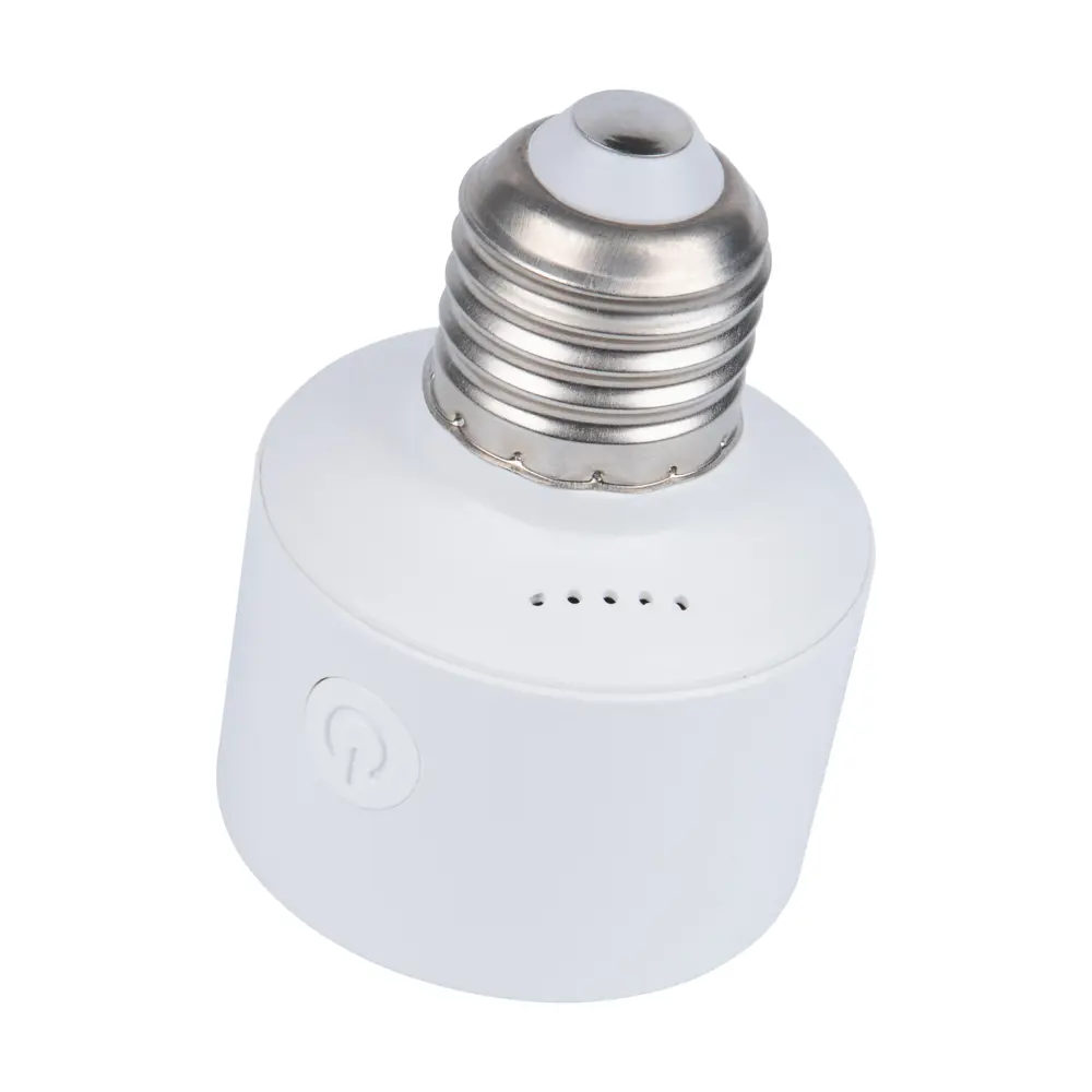 Фото 4 Умный патрон-адаптер Wi-Fi Bluetooth ULH-A180 E27/WF WHITE под лампу Е27 220В 100Вт Белый Голосовое управление приложение UnielSmart TM Uniel Фото 4 Умный патрон-адаптер Wi-Fi Bluetooth ULH-A180 E27/WF WHITE под лампу Е27 220В 100Вт Белый Голосовое управление приложение UnielSmart TM Uniel