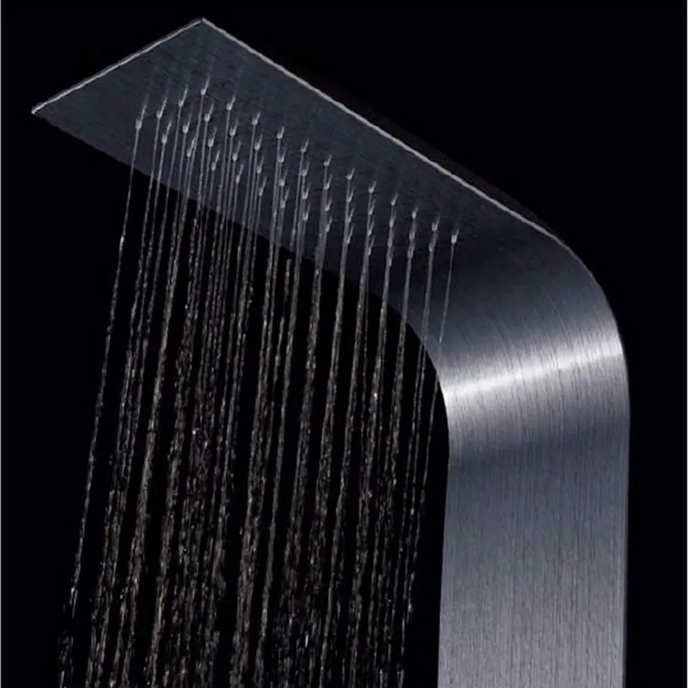 Фото 7 Душевая стойка Ceruttispa Ct9254 9254 3 режимная цвет черный матовый