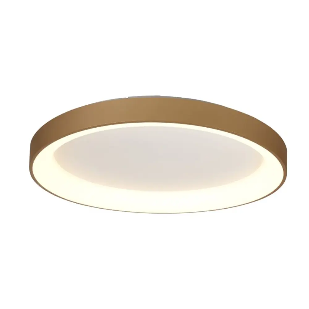 Фото 3 Светильник настенно-потолочный светодиодный Mantra Niseko 8584 с пультом управления 14 м² регулируемый цвет света цвет золотой Фото 3 Светильник настенно-потолочный светодиодный Mantra Niseko 8584 с пультом управления 14 м² регулируемый цвет света цвет золотой