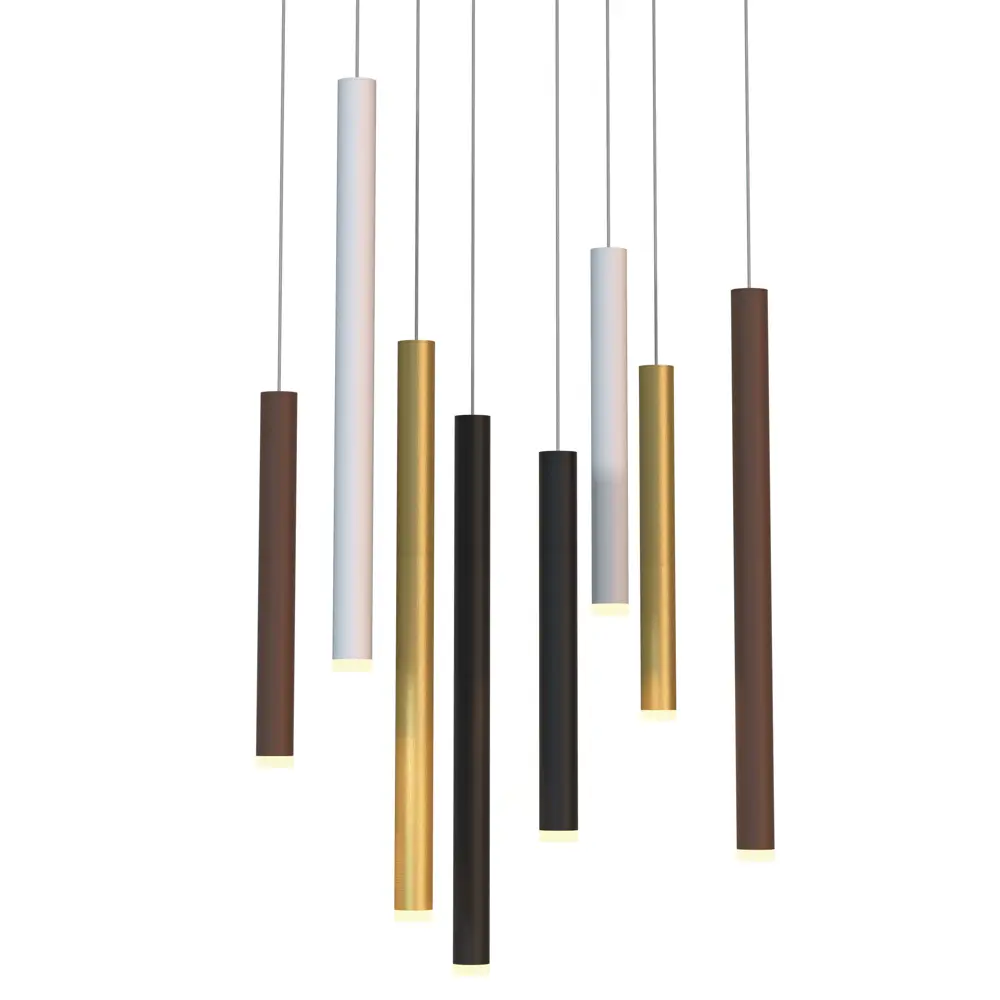 Фото 2 Люстра подвесная светодиодная MANTRA 8083 Cala 3.20 м² теплый белый свет цвет черный Фото 2 Люстра подвесная светодиодная MANTRA 8083 Cala 3.20 м² теплый белый свет цвет черный