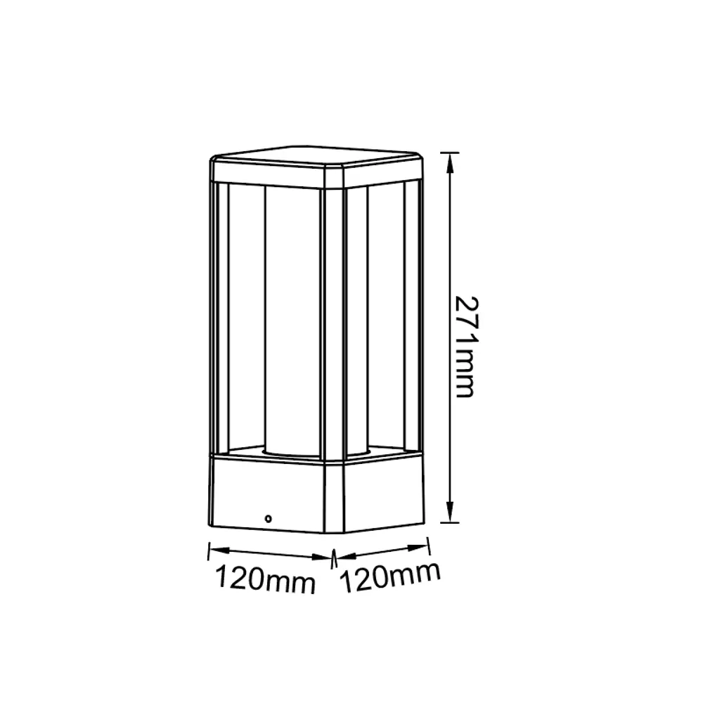 Фото 3 Столб уличный Mantra Nevada 8900 20 Вт E27 IP65 цвет основания черный Фото 3 Столб уличный Mantra Nevada 8900 20 Вт E27 IP65 цвет основания черный