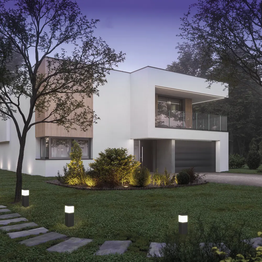 Фото Столб уличный Mantra Chicago 8846 20 Вт E27 IP65 цвет основания серый Фото Столб уличный Mantra Chicago 8846 20 Вт E27 IP65 цвет основания серый