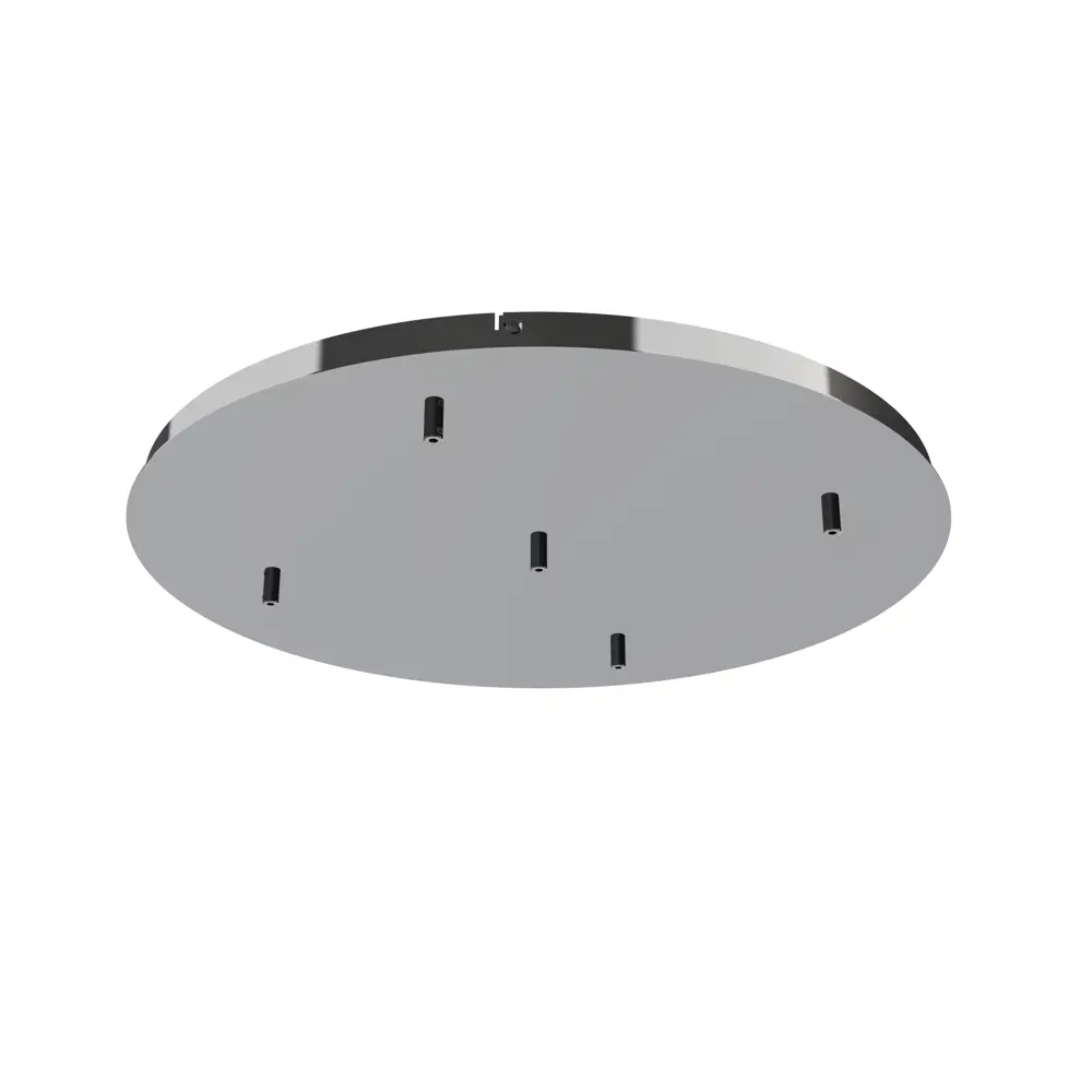 Фото Основание для подвесного светильника на 5 подвесов Elsa 8272 цвет серый/серебристый