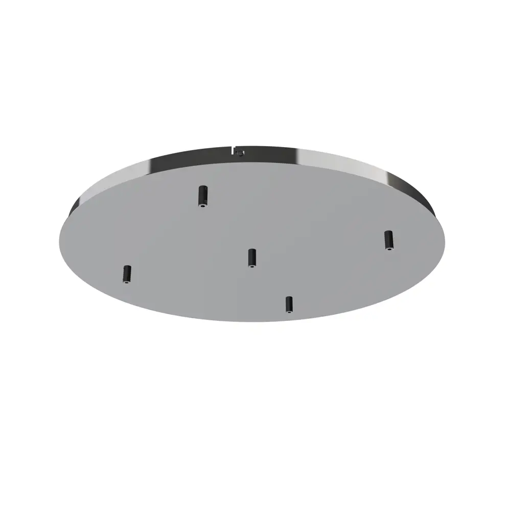 Фото 2 Основание для подвесного светильника на 5 подвесов Elsa 8272 цвет серый/серебристый