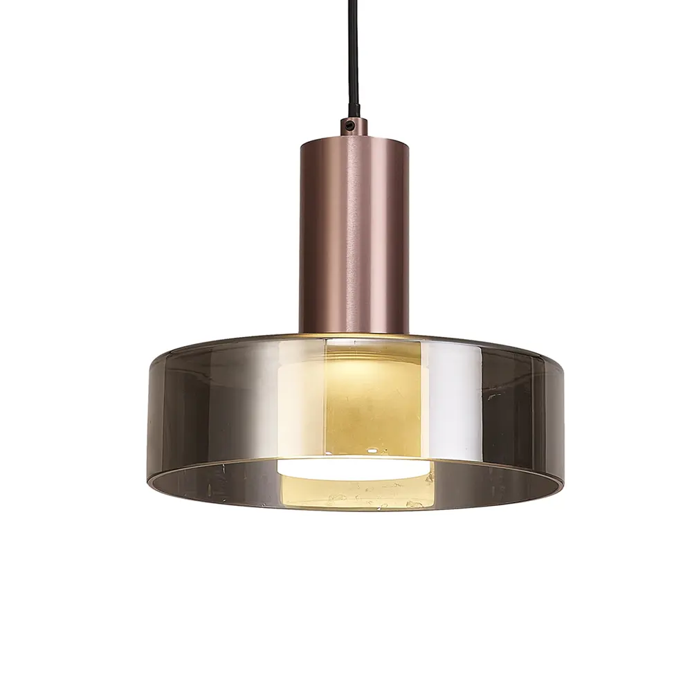 Фото 2 Светильник подвесной Mantra Gin Mn_8430 1 лампа 4 м² цвет хром/розовое золото