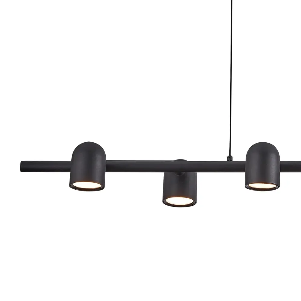 Фото 2 Светильник подвесной Mantra Ios Mn_7937 6 ламп 21 м² цвет черный