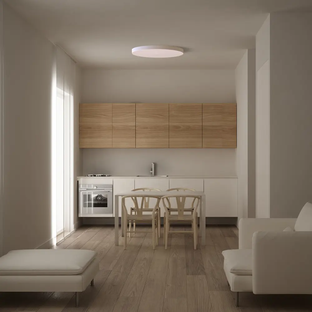 Фото 4 Светильник настенно-потолочный светодиодный Mantra MN_9024 Turin 11 м² регулируемый белый свет цвет белый