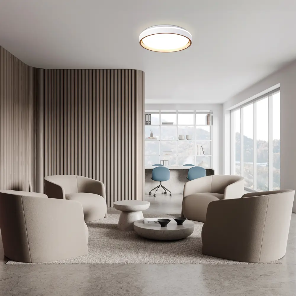 Фото 3 Светильник подвесной светодиодный Mantra Verona 17 м² регулируемый белый свет цвет белый Фото 3 Светильник подвесной светодиодный Mantra Verona 17 м² регулируемый белый свет цвет белый