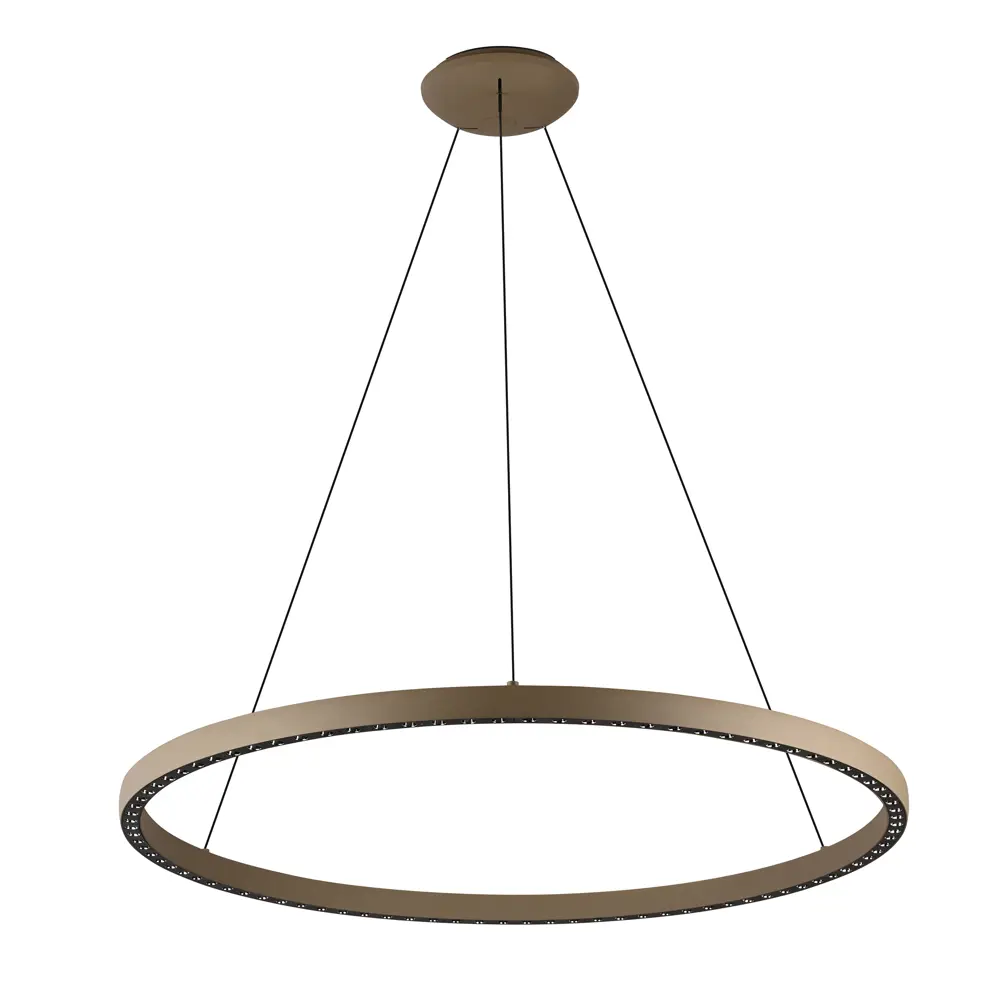 Фото 2 Светильник подвесной светодиодный Mantra Riumar Mn_8677 18 м² теплый белый (желтый) свет цвет песочный