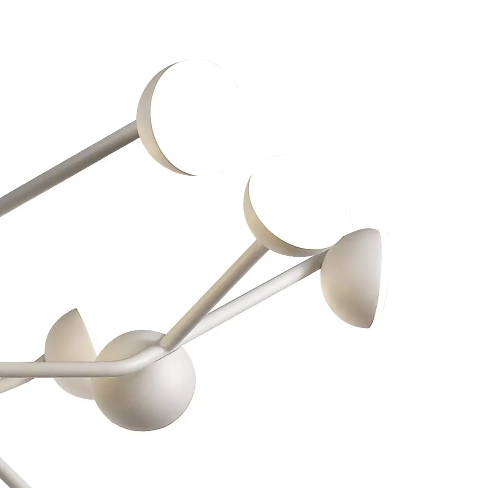 Фото 4 Люстра подвесная светодиодная Mantra Adn Mn_6260 20 м² теплый белый (желтый) свет цвет белый матовый