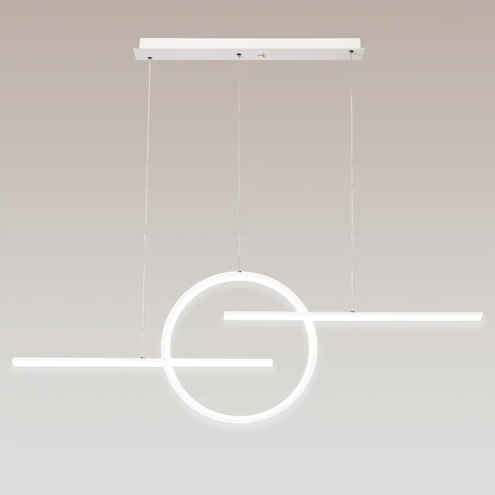 Фото 2 Люстра подвесная светодиодная Mantra Kitesurf Mn_7190 13 м² теплый белый (желтый) свет цвет белый