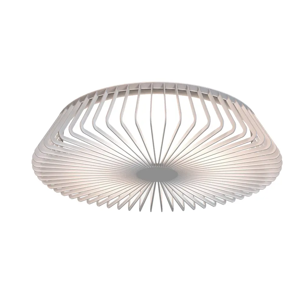 Фото 2 Светильник подвесной светодиодный Mantra Himalaya с пультом управления 11 м² регулируемый белый свет цвет белый Фото 2 Светильник подвесной светодиодный Mantra Himalaya с пультом управления 11 м² регулируемый белый свет цвет белый