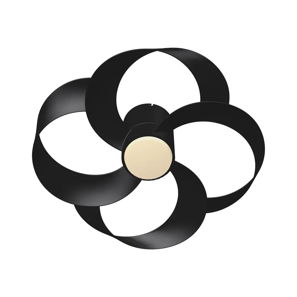 Фото 2 Люстра-вентилятор светодиодная Mantra Mn_8706 с пультом 10 м² освещение от 20 до 40 м² вентиляция регулируемый белый свет цвет черный