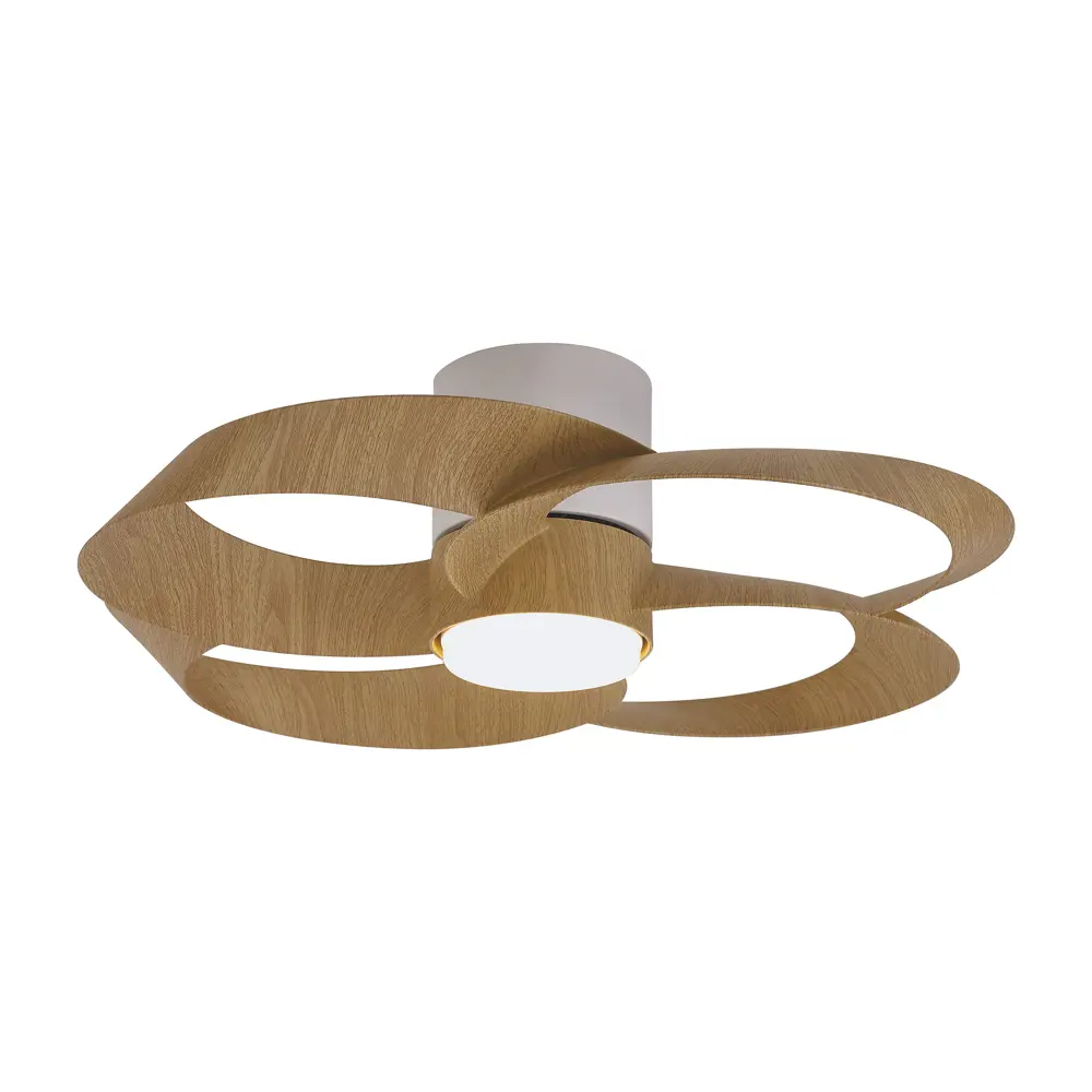 Фото 2 Люстра-вентилятор светодиодная Mantra Mn_8707 с пультом 10 м² освещение от 20 до 40 м² вентиляция регулируемый белый свет цвет бежевый