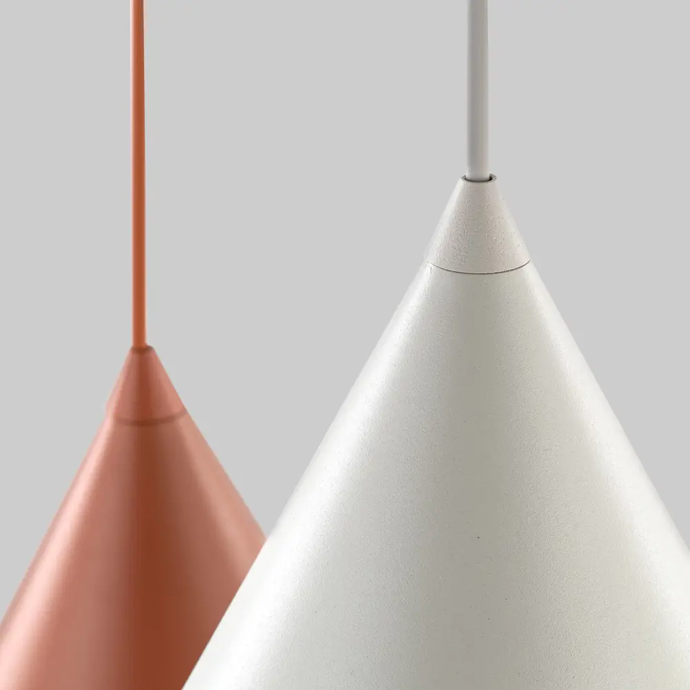 Фото 3 Светильник подвесной Tk lighting Cono A070966 3 лампы 2 м² цвет бежевый/коричневый/оранжевый Фото 3 Светильник подвесной Tk lighting Cono A070966 3 лампы 2 м² цвет бежевый/коричневый/оранжевый