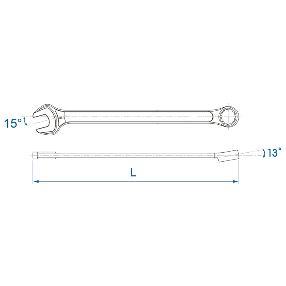 Фото 2 Ключ комбинированный удлиненный King Tony 1061-10 10 мм