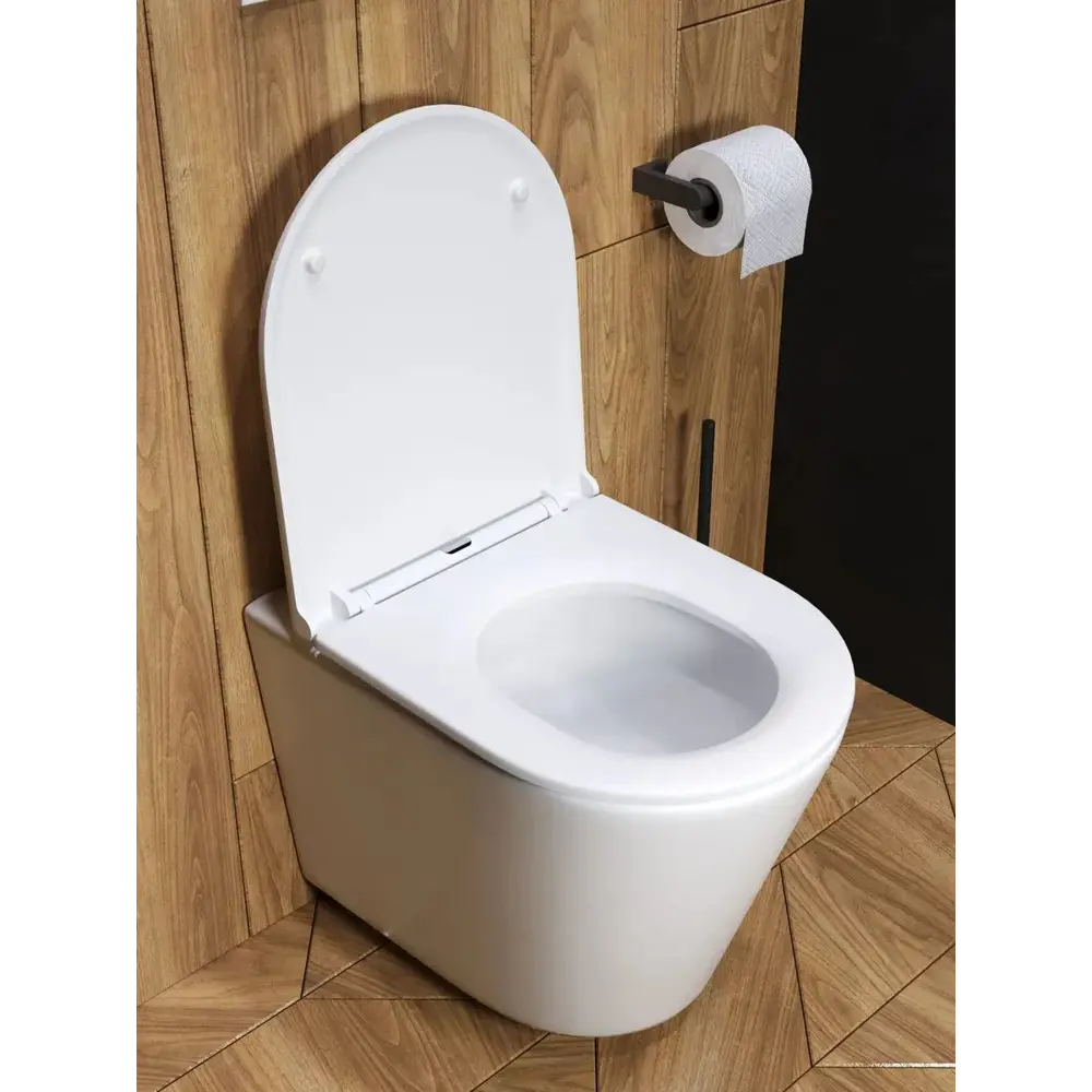 Фото 15 Комплект инсталляция с унитазом и кнопкой 3 в 1 Watersense W00623 инсталляция безободковый подвесной унитаз Rita кнопка черная Фото 15 Комплект инсталляция с унитазом и кнопкой 3 в 1 Watersense W00623 инсталляция безободковый подвесной унитаз Rita кнопка черная