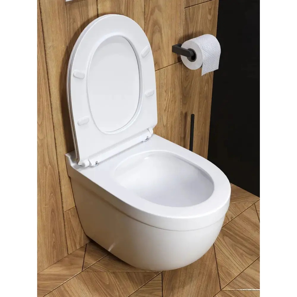 Фото 15 Комплект инсталляция с унитазом и кнопкой 3 в 1 Watersense W00667 инсталляция безободковый подвесной унитаз Camila кнопка белая Фото 15 Комплект инсталляция с унитазом и кнопкой 3 в 1 Watersense W00667 инсталляция безободковый подвесной унитаз Camila кнопка белая