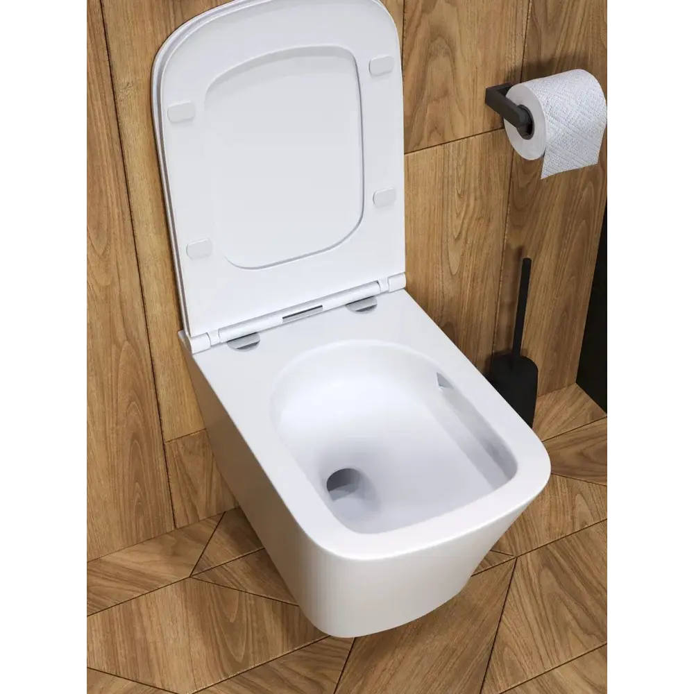Фото 14 Комплект инсталляция с унитазом и кнопкой 3 в 1 Watersense W00677 инсталляция безободковый подвесной унитаз Eva Vortex кнопка черная Фото 14 Комплект инсталляция с унитазом и кнопкой 3 в 1 Watersense W00677 инсталляция безободковый подвесной унитаз Eva Vortex кнопка черная