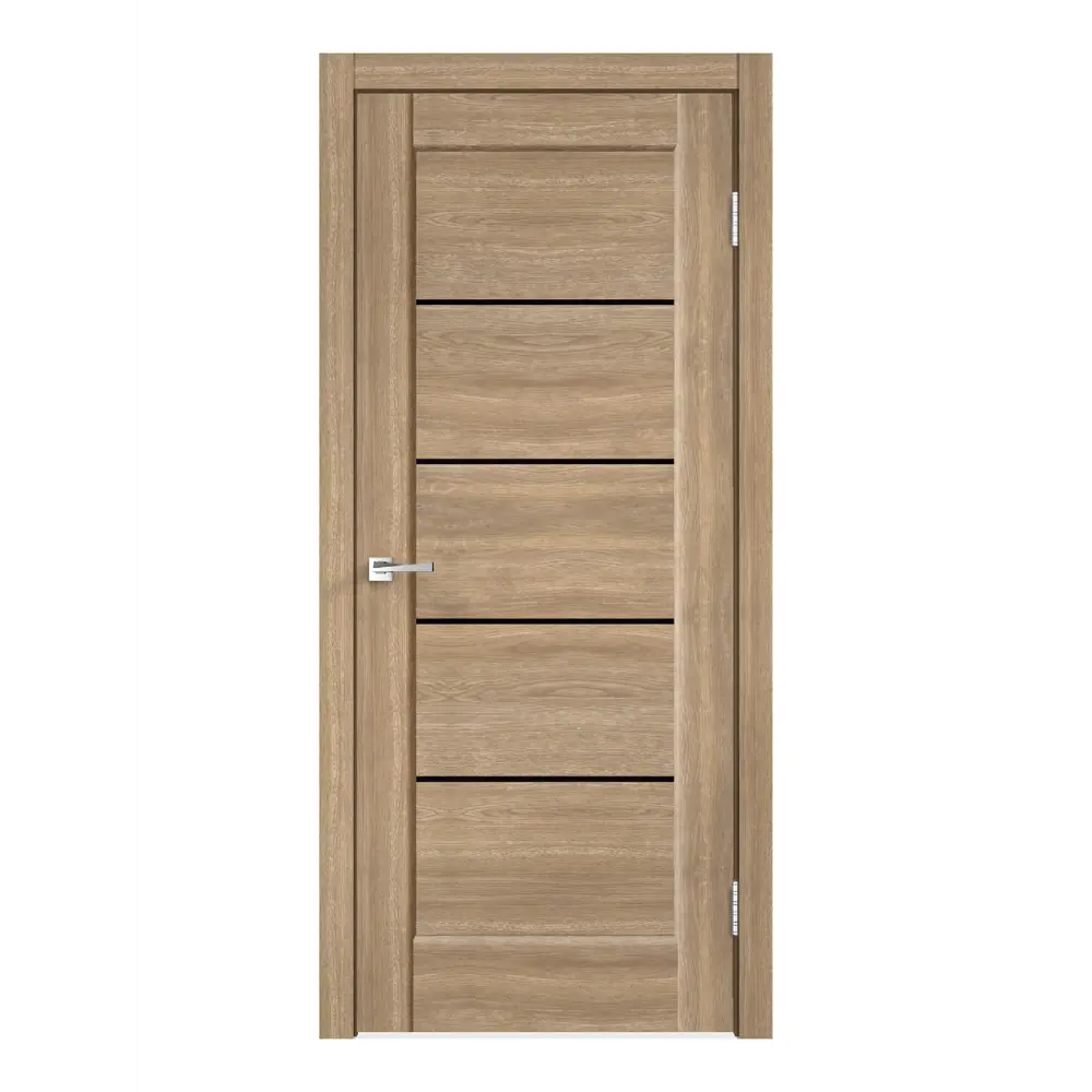 Фото 3 Комплект межкомнатной двери Velldoris Premier 1 остеклённая 200x60см ПВХ цвет дуб европейский с коробом и наличниками Фото 3 Комплект межкомнатной двери Velldoris Premier 1 остеклённая 200x60см ПВХ цвет дуб европейский с коробом и наличниками