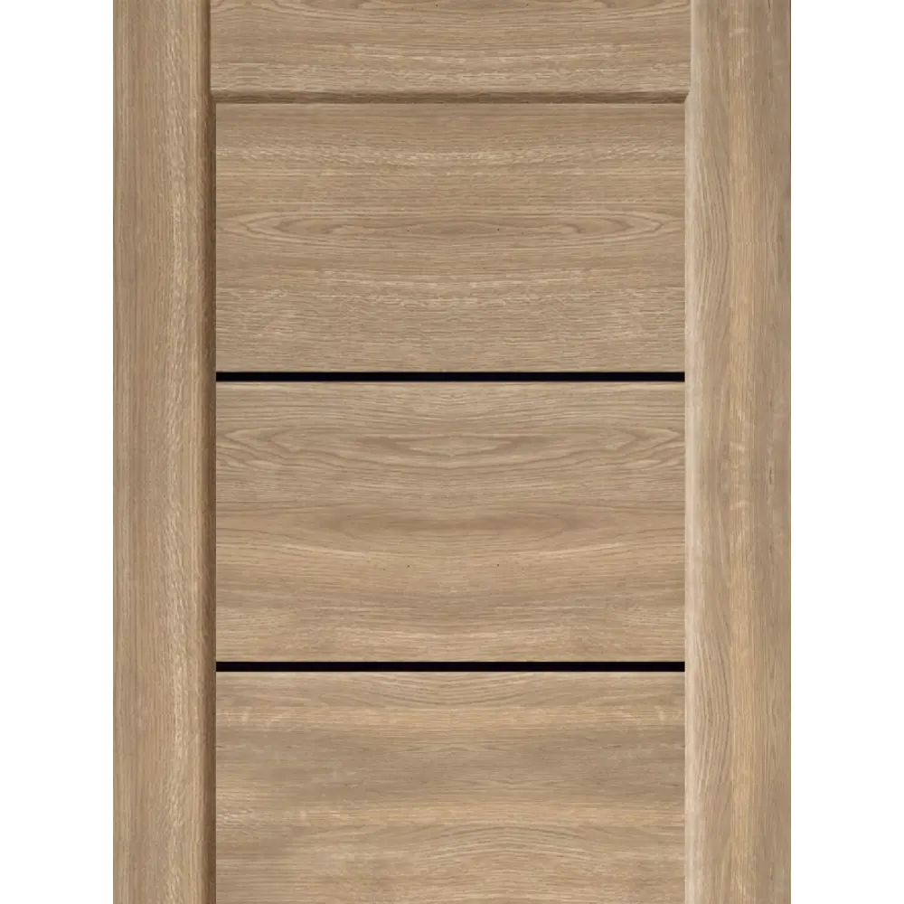 Фото 4 Комплект межкомнатной двери Velldoris Premier 1 остеклённая 200x90см ПВХ цвет дуб европейский с коробом и наличниками Фото 4 Комплект межкомнатной двери Velldoris Premier 1 остеклённая 200x90см ПВХ цвет дуб европейский с коробом и наличниками