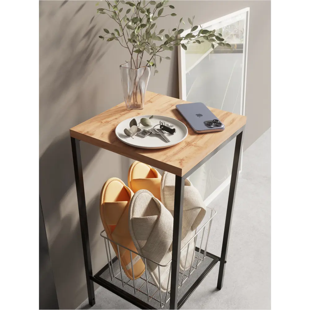 Фото 9 Подставка для цветочных горшков Зми Парма 12Л 26x26x51 см металл черный