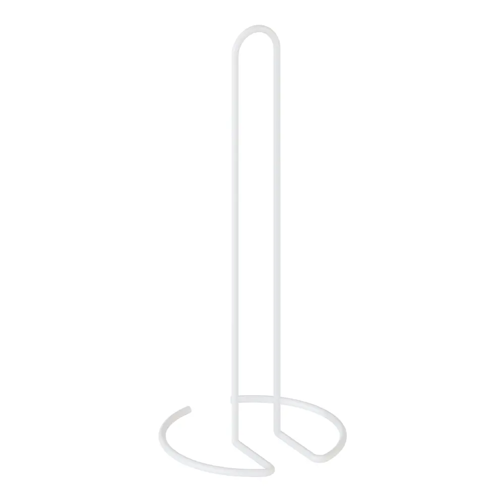 Фото Держатель для кухонных бумажных полотенец KONSENSA 30 см сталь цвет белый