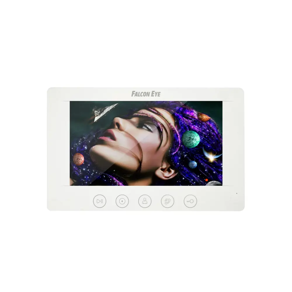 Фото Монитор видеодомофона Falcon Eye Cosmo - 4 7" цвет белый Фото Монитор видеодомофона Falcon Eye Cosmo - 4 7" цвет белый