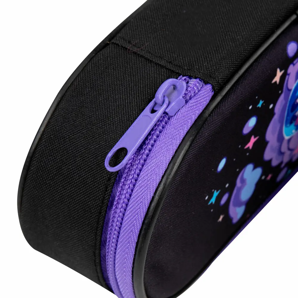 Фото 5 Пенал Brauberg 273565 цвет черный/фиолетовый Фото 5 Пенал Brauberg 273565 цвет черный/фиолетовый