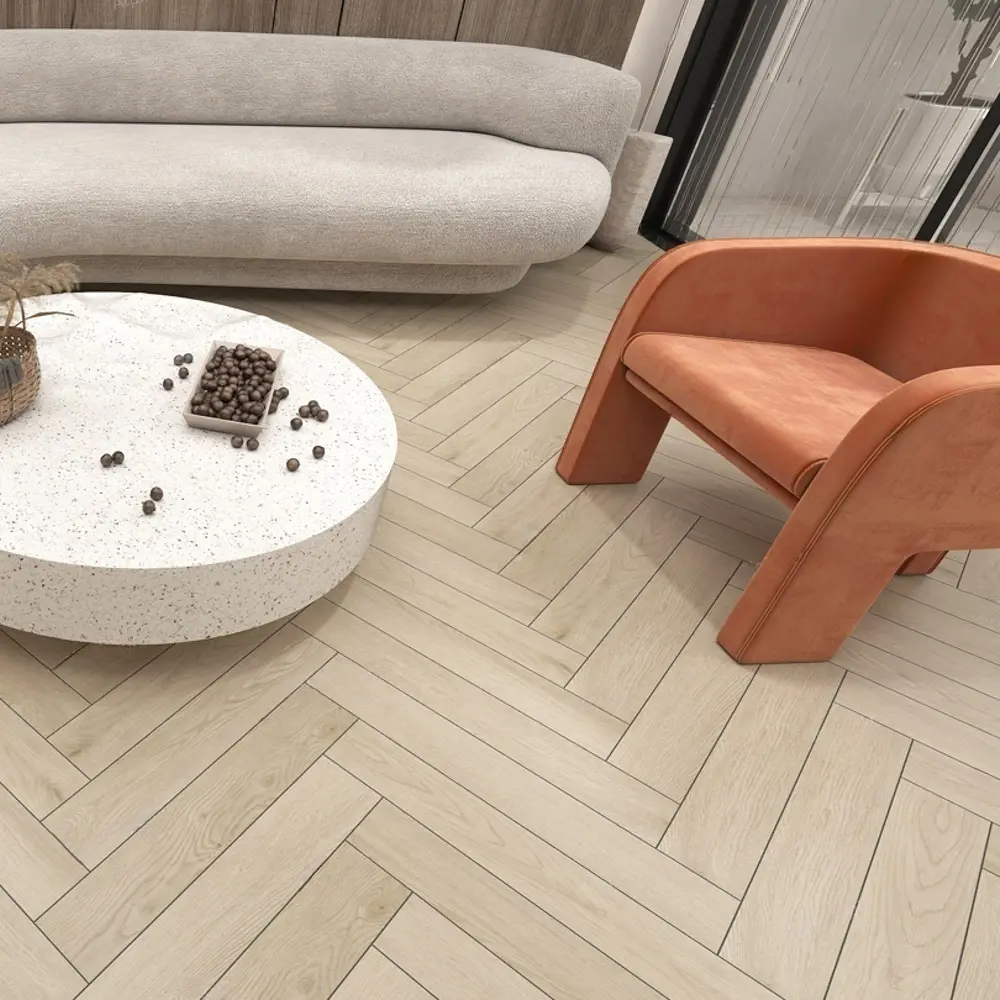 Фото Ламинат Alpine Floor Herringbone 12 ёлка LF105-02 Дуб Сардиния 34 класс толщина 12 мм с фаской 1.32 м², цена за упаковку Фото Ламинат Alpine Floor Herringbone 12 ёлка LF105-02 Дуб Сардиния 34 класс толщина 12 мм с фаской 1.32 м², цена за упаковку