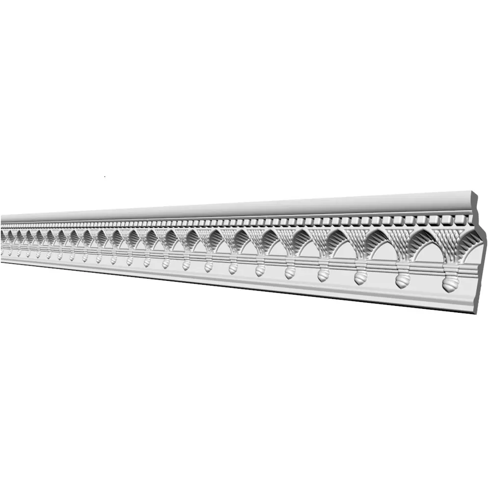 Фото Плинтус потолочный Glanzepol GP-57 на стену и потолок полистирол белый 2000x40x12 мм 13 шт Фото Плинтус потолочный Glanzepol GP-57 на стену и потолок полистирол белый 2000x40x12 мм 13 шт