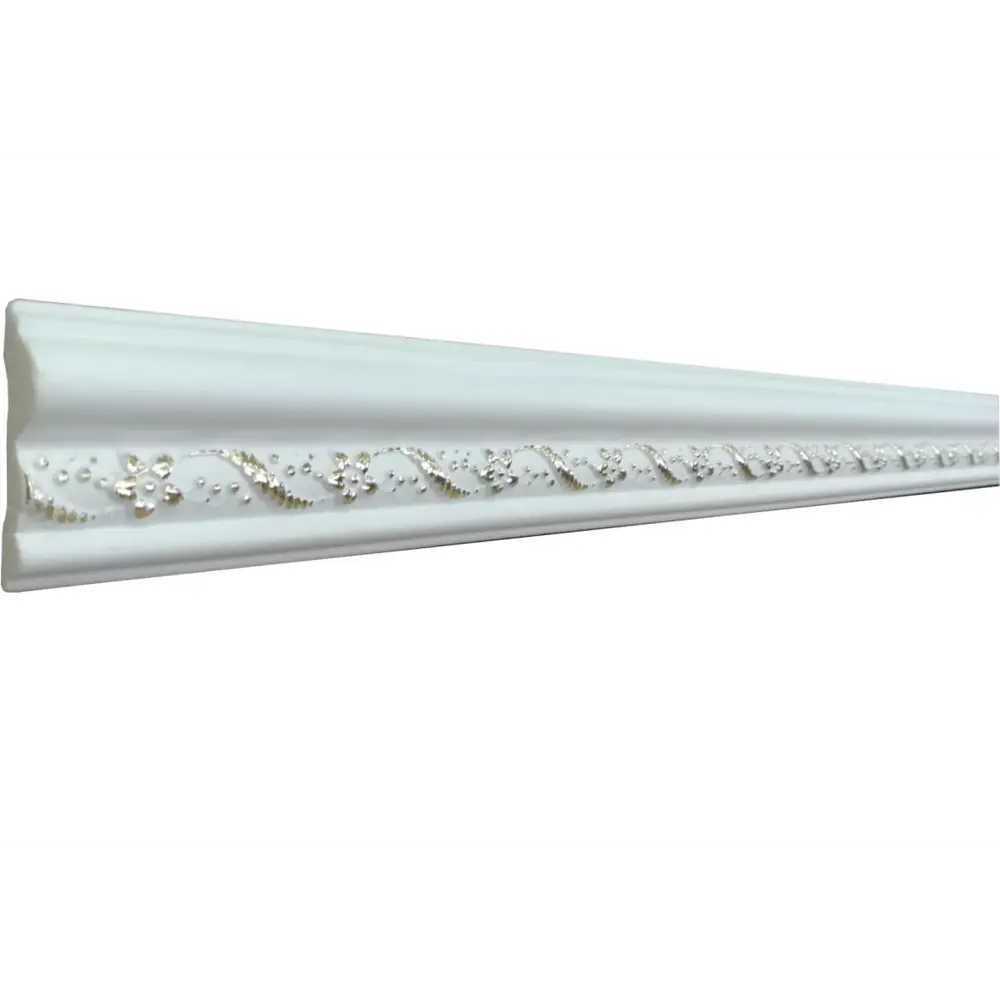 Фото Молдинг Glanzepol GPM-1 Gold на стену и потолок полистирол белый 2000x18x12 мм 20 шт Фото Молдинг Glanzepol GPM-1 Gold на стену и потолок полистирол белый 2000x18x12 мм 20 шт