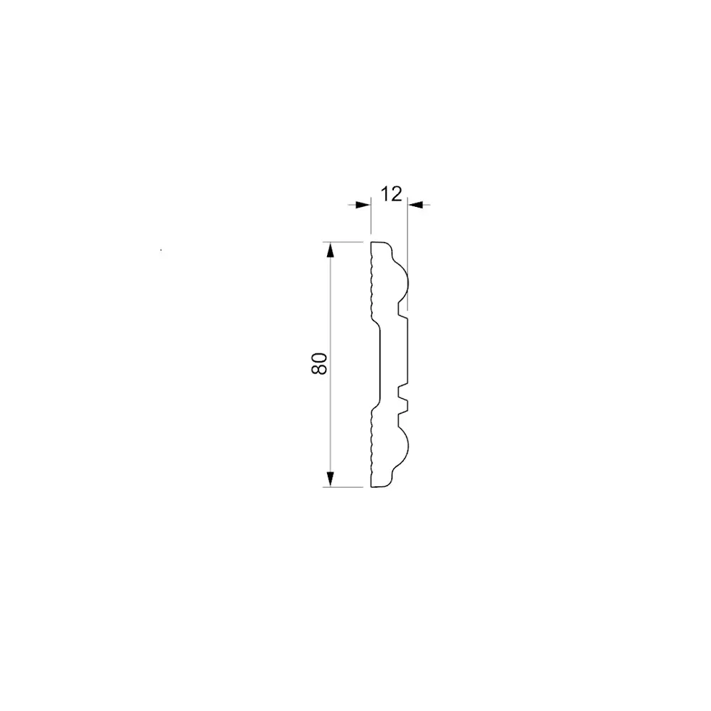 Фото 2 Молдинг Glanzepol GPM-2 Gold на стену и потолок полистирол белый 2000x12x12 мм 20 шт Фото 2 Молдинг Glanzepol GPM-2 Gold на стену и потолок полистирол белый 2000x12x12 мм 20 шт