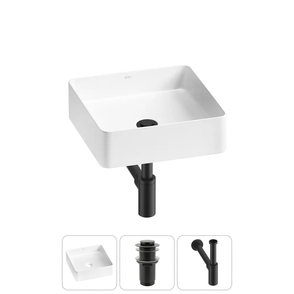 Фото Раковина Wellsee freedom 2.0 20214364R 36см цвет раковина 3 в 1: д/к, сифон Фото Раковина Wellsee freedom 2.0 20214364R 36см цвет раковина 3 в 1: д/к, сифон