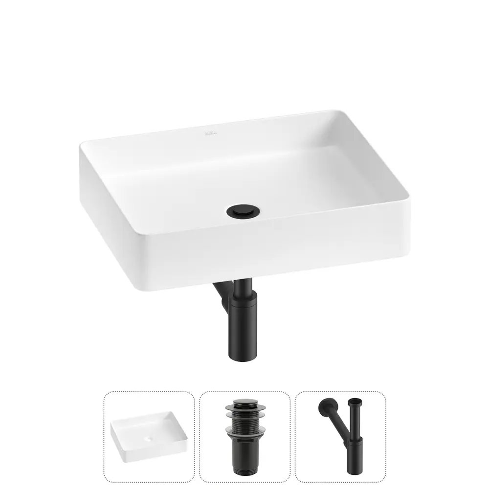 Фото Раковина Wellsee freedom 2.0 20214508R 51см цвет раковина 3 в 1: д/к, сифон Фото Раковина Wellsee freedom 2.0 20214508R 51см цвет раковина 3 в 1: д/к, сифон