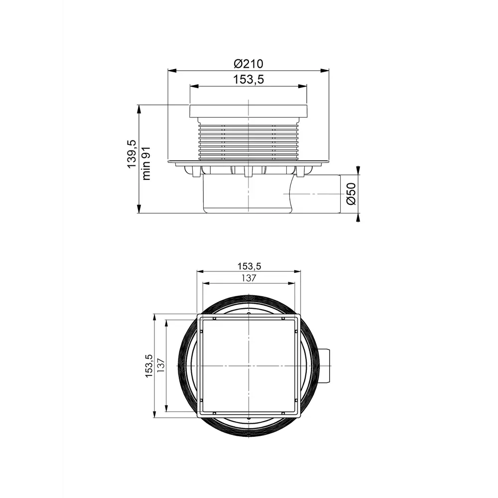 Фото 11 Трап для душа Bettoserb 13702556B комбинированный затвор 21x21 см abs-пластик Фото 11 Трап для душа Bettoserb 13702556B комбинированный затвор 21x21 см abs-пластик