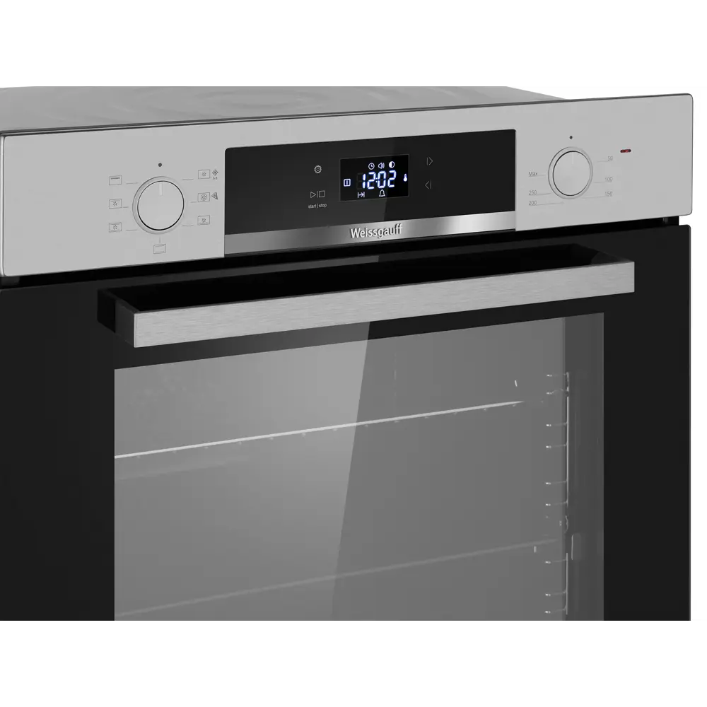 Фото 6 Встраиваемый духовой шкаф Weissgauff PDXS 60х60х54.3 см цвет нержавеющая сталь Фото 6 Встраиваемый духовой шкаф Weissgauff PDXS 60х60х54.3 см цвет нержавеющая сталь