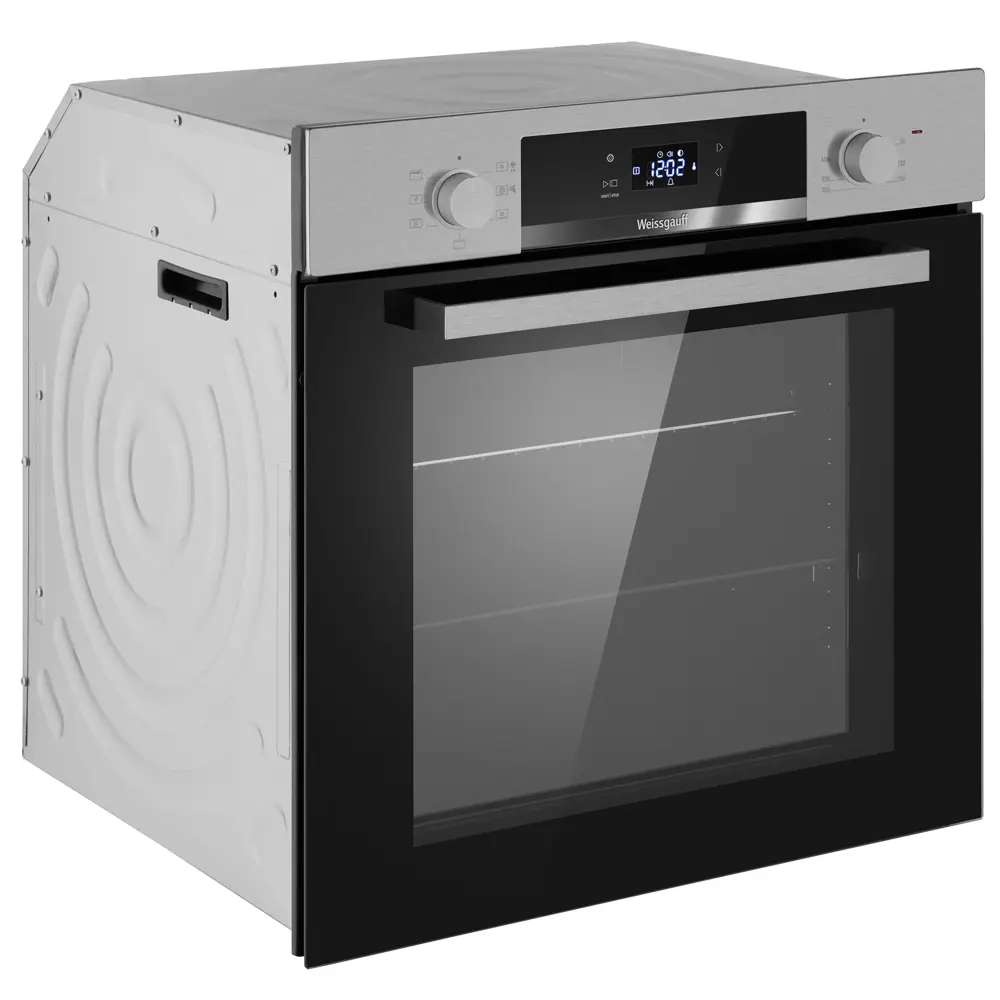Фото 5 Встраиваемый духовой шкаф Weissgauff PDXS 60х60х54.3 см цвет нержавеющая сталь Фото 5 Встраиваемый духовой шкаф Weissgauff PDXS 60х60х54.3 см цвет нержавеющая сталь