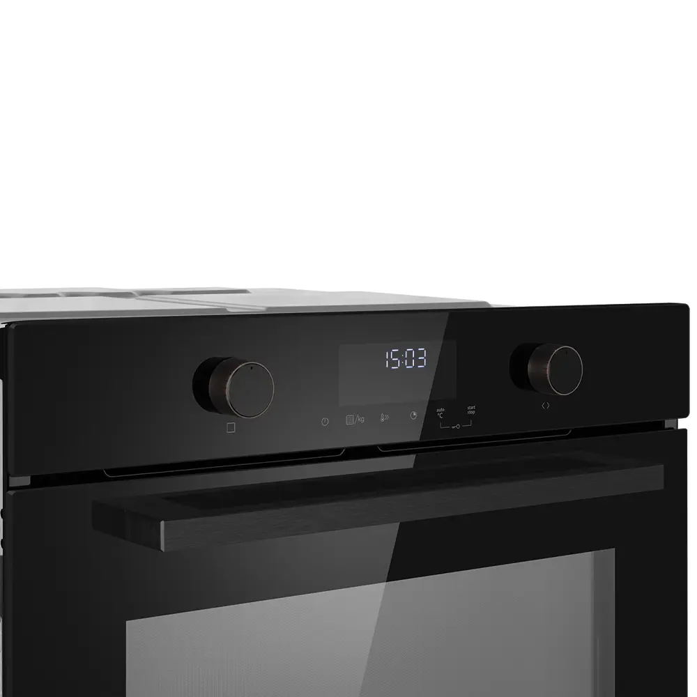 Фото 5 Электрический духовой шкаф Weissgauff OE 4551 DB Black Edition 59.5х45.4х56.8 см цвет черный Фото 5 Электрический духовой шкаф Weissgauff OE 4551 DB Black Edition 59.5х45.4х56.8 см цвет черный