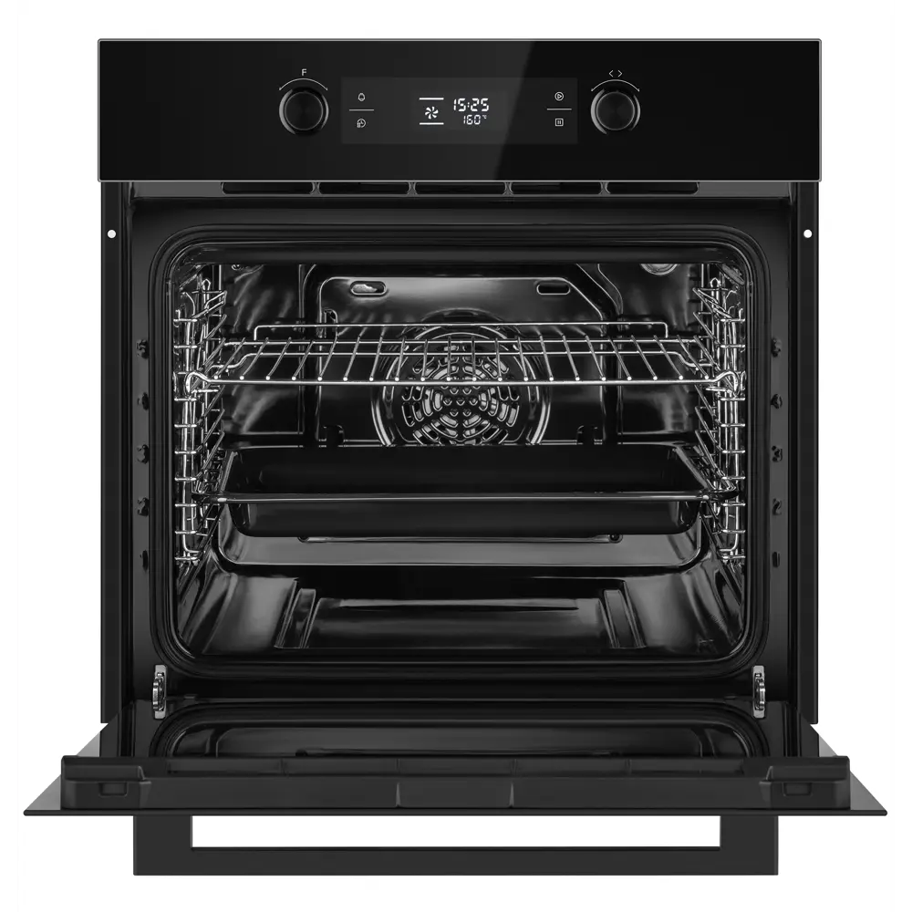 Фото 2 Электрический духовой шкаф Weissgauff EOM 691 PDBS Steam Clean Black Edition 60х59.5х54 см цвет черный Фото 2 Электрический духовой шкаф Weissgauff EOM 691 PDBS Steam Clean Black Edition 60х59.5х54 см цвет черный