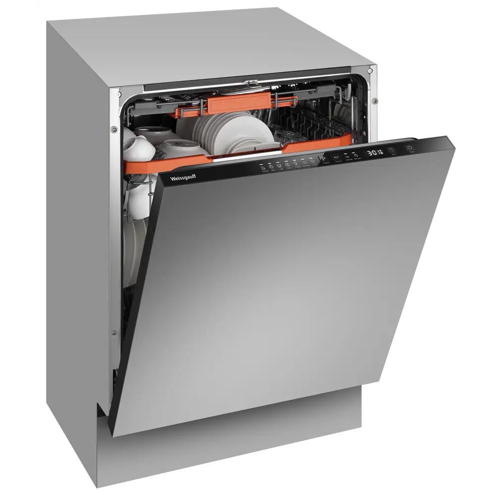 Фото 12 Встраиваемая посудомоечная машина Weissgauff 6037 Inverter AutoOpen Infolight 59.6 см 7 программ цвет серый/серебристый Фото 12 Встраиваемая посудомоечная машина Weissgauff 6037 Inverter AutoOpen Infolight 59.6 см 7 программ цвет серый/серебристый