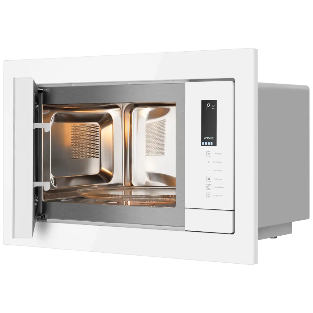 Фото 5 Встраиваемая микроволновая печь Weissgauff HMT-625 Touch Grill 25 л 59.2x39x38.2 см цвет белый Фото 5 Встраиваемая микроволновая печь Weissgauff HMT-625 Touch Grill 25 л 59.2x39x38.2 см цвет белый