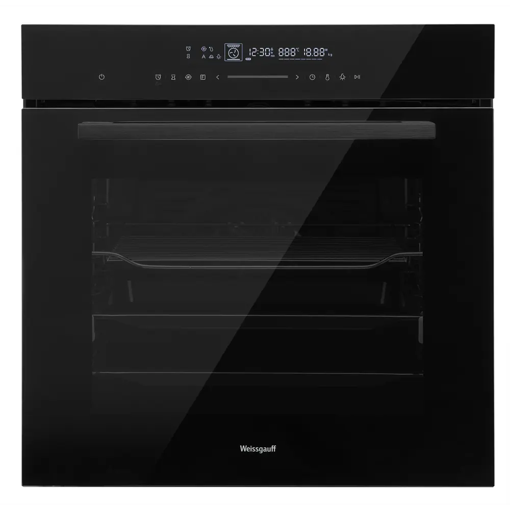 Фото Встраиваемый духовой шкаф Weissgauff 791 Sdb Black Edition 60x59.60x56.60 см цвет черный Фото Встраиваемый духовой шкаф Weissgauff 791 Sdb Black Edition 60x59.60x56.60 см цвет черный