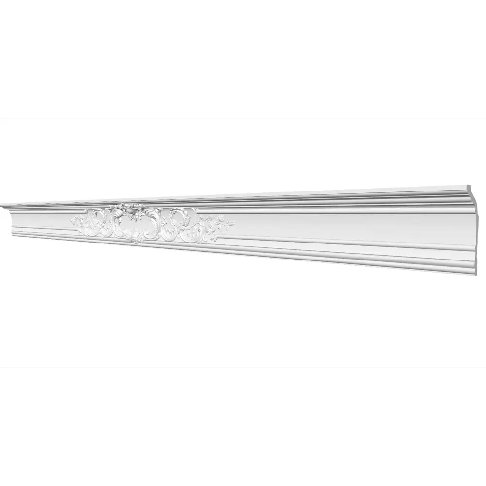 Фото 2 Плинтус потолочный Glanzepol GP-88 на стену и потолок полистирол белый 2000x71x12 мм 12 шт Фото 2 Плинтус потолочный Glanzepol GP-88 на стену и потолок полистирол белый 2000x71x12 мм 12 шт