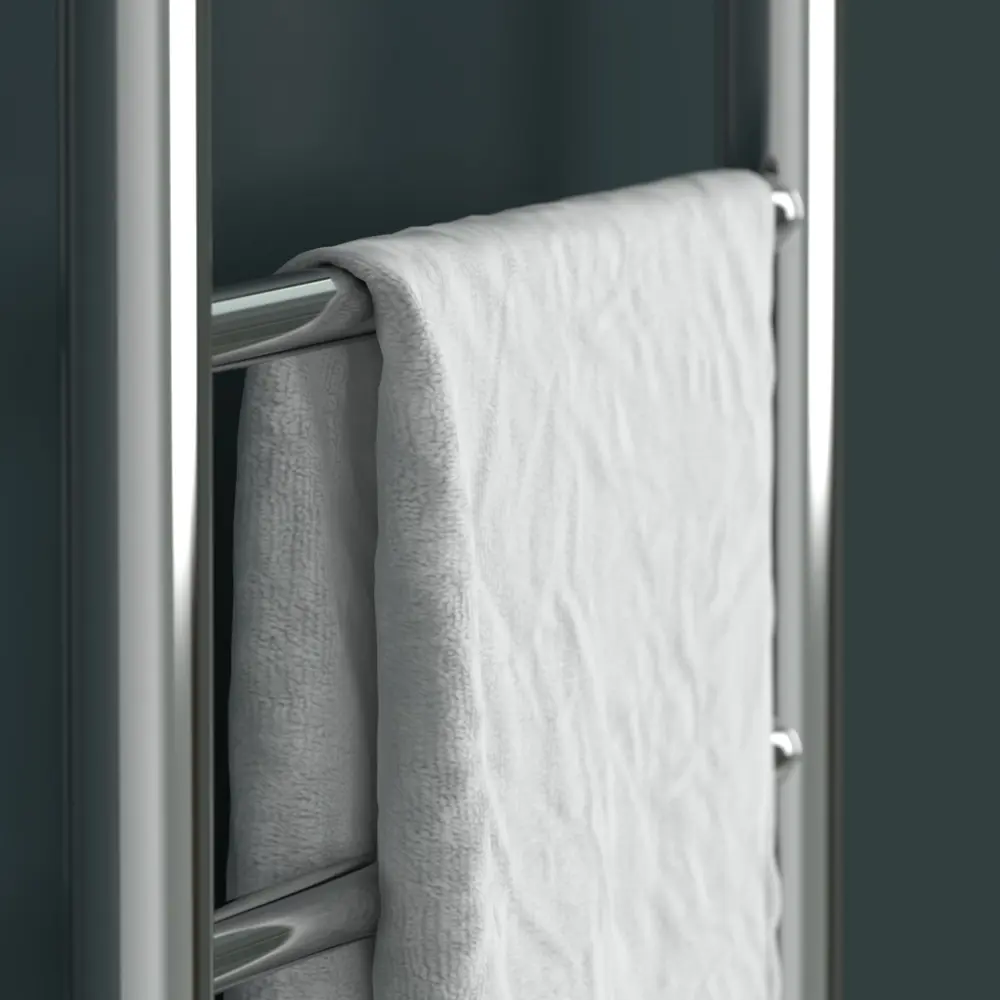Фото 3 Полотенцесушитель водяной лесенка Onix Classic pro 40x100 см 1/2" нержавеющая сталь цвет хром Фото 3 Полотенцесушитель водяной лесенка Onix Classic pro 40x100 см 1/2" нержавеющая сталь цвет хром