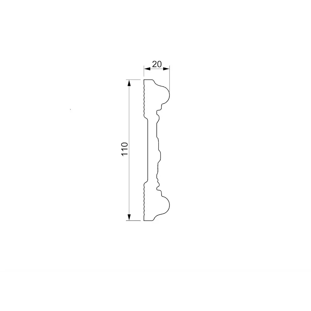 Фото 2 Плинтус потолочный Glanzepol GPM-3 на стену и потолок полистирол белый 2000x20x12 мм 9 шт Фото 2 Плинтус потолочный Glanzepol GPM-3 на стену и потолок полистирол белый 2000x20x12 мм 9 шт