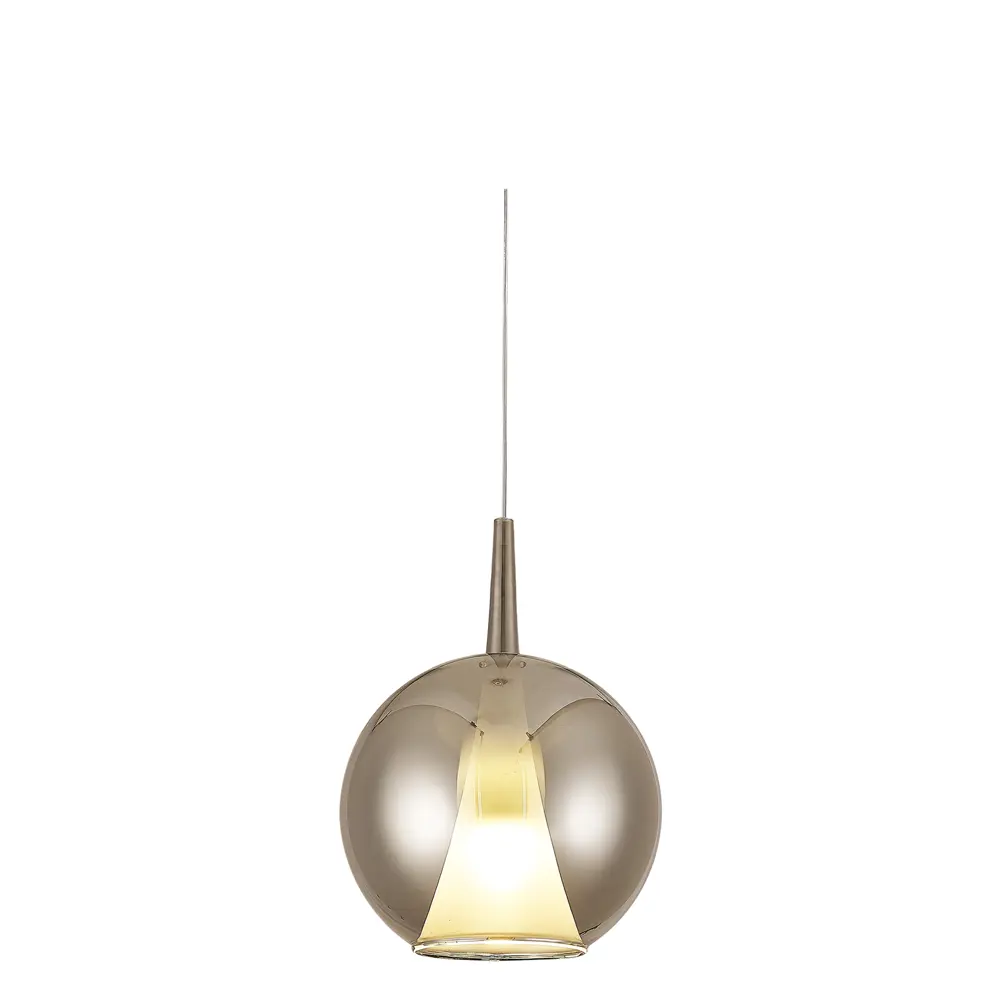 Фото Светильник подвесной Mantra Elsa 8242+8270 1 лампа 6 м² цвет хром Фото Светильник подвесной Mantra Elsa 8242+8270 1 лампа 6 м² цвет хром