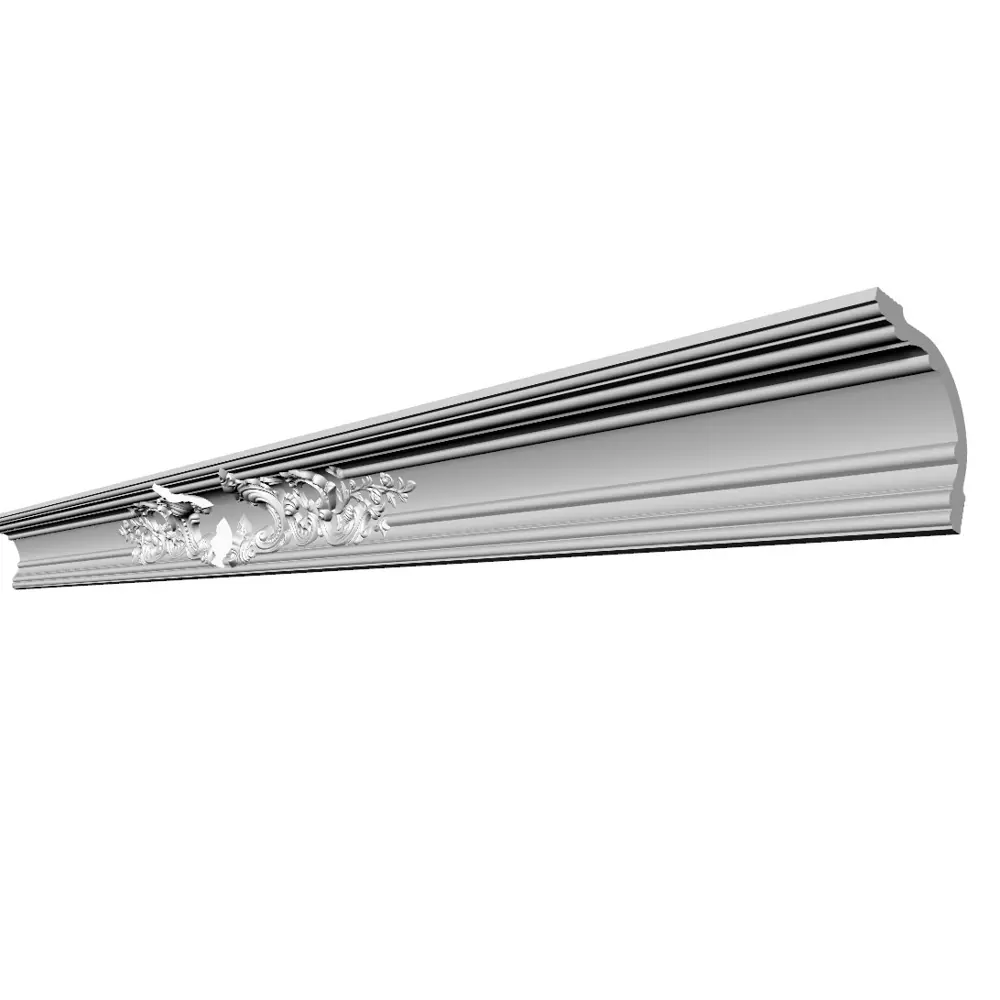 Фото Плинтус потолочный Glanzepol GP-20 на стену и потолок полистирол белый 2000x109x12 мм 4 шт Фото Плинтус потолочный Glanzepol GP-20 на стену и потолок полистирол белый 2000x109x12 мм 4 шт