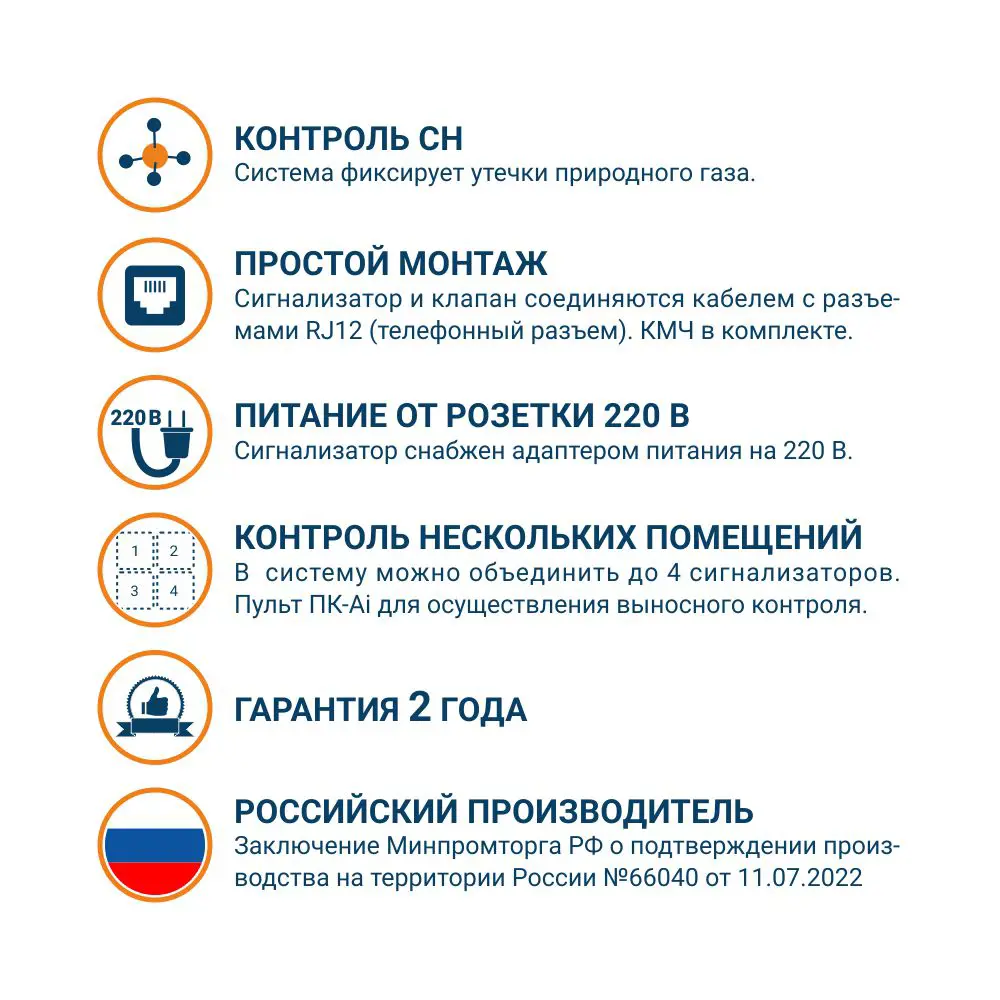 Фото 8 Система контроля загазованности САКЗ-МК 1Ai с клапаном КЗЭУГ-Б-25/А Фото 8 Система контроля загазованности САКЗ-МК 1Ai с клапаном КЗЭУГ-Б-25/А