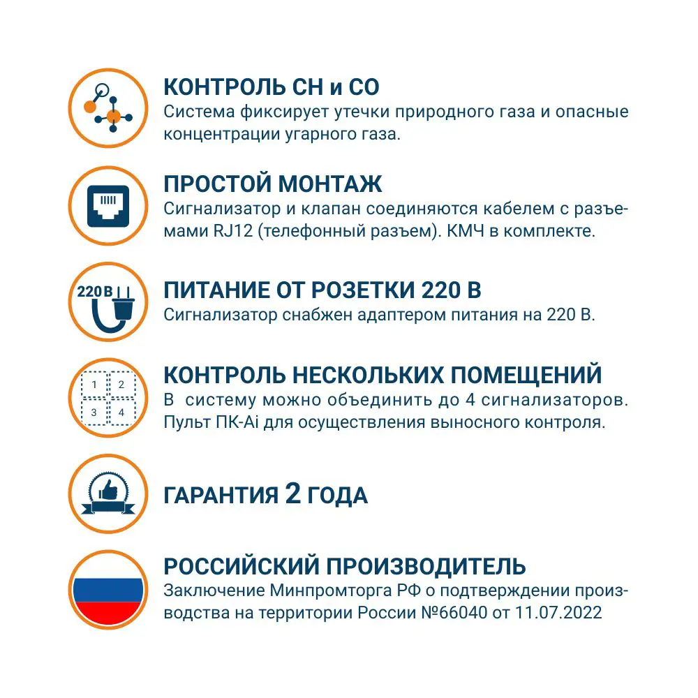 Фото 8 Система контроля загазованности САКЗ-МК 2Aiс клапаном КЗЭУГ-Б-20/Л Фото 8 Система контроля загазованности САКЗ-МК 2Aiс клапаном КЗЭУГ-Б-20/Л